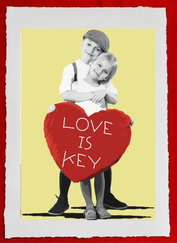 Love is key 9 Paper Edition